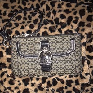 Authentic Coach Wristlet